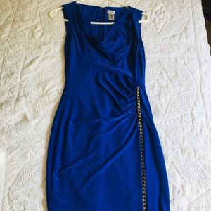 After 5 Cobalt cocktail dress